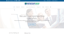 Desktop Screenshot of partnershipgroup.ca